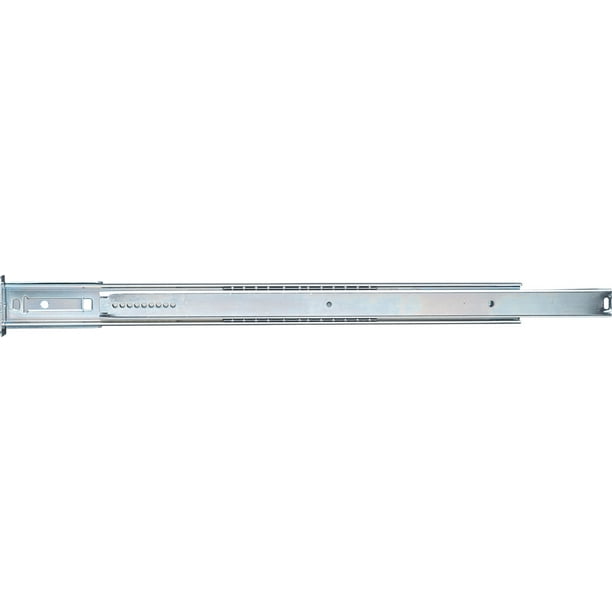 Hickory Hardware P1750/22-W 22-Inch Side Mount Euro Drawer Slide White 